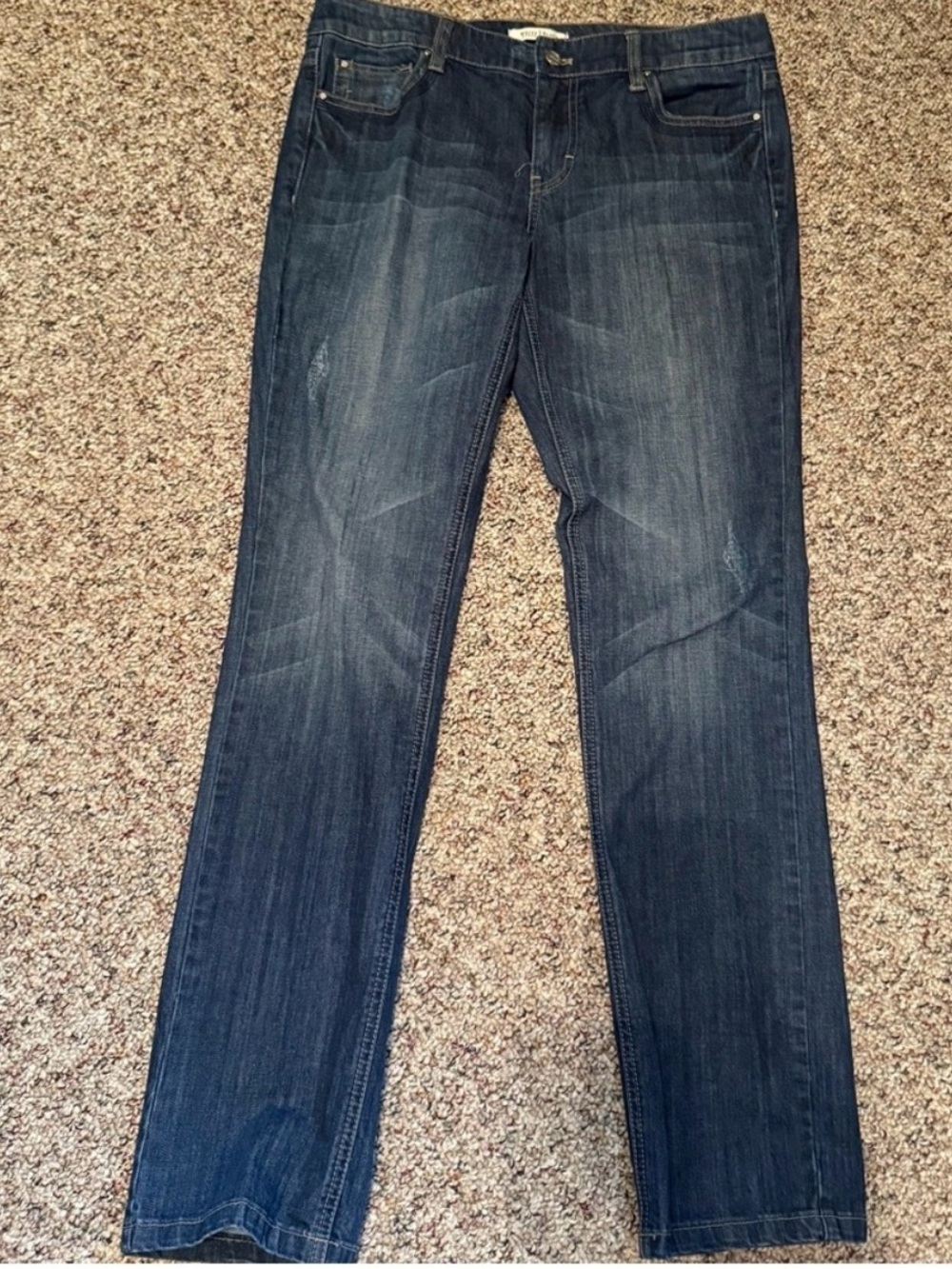 White House Black Market Slim Leg Blue Jeans size 8
